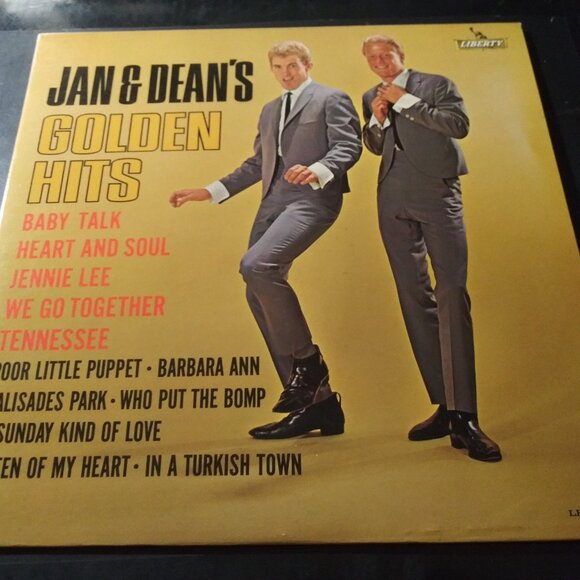 Jan & Dean - Golden Hits VG++ Original Mono Liberty LRP-3248 LP Record 1962 SURF - Picture 1 of 5